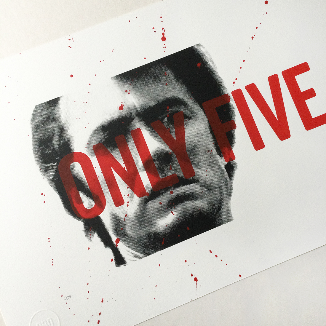 Screen print poster